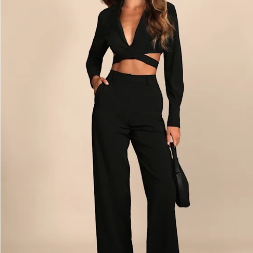 Elegant Black Women's Trousers